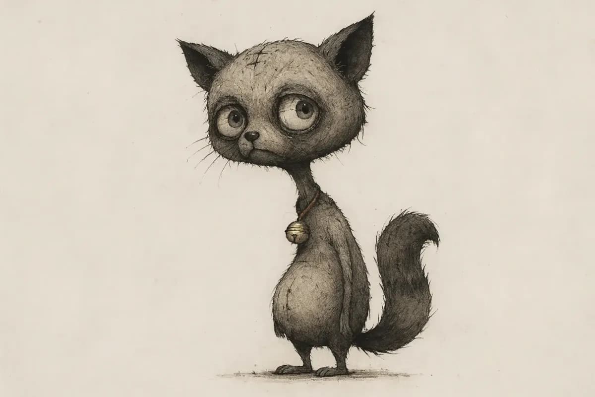 Bake-danuki — an original YOKAI LORE illustration